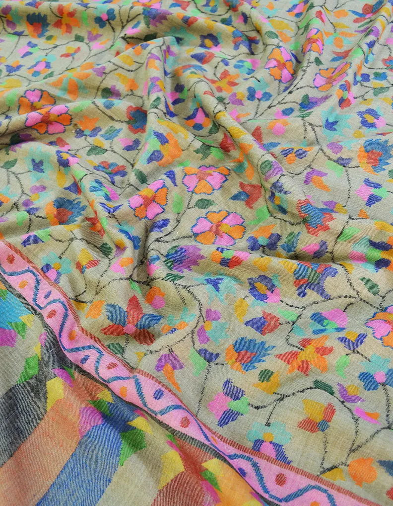 natural kanni jamma pashmina shawl 8560